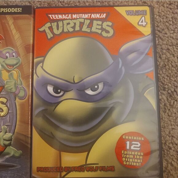 Original TMNT Cartoon DVD Lot, PRE-OWNED - Picture 3 of 4